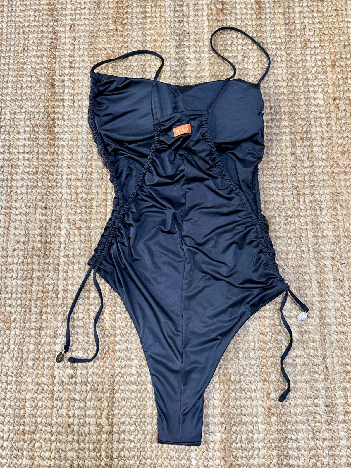 Costume intero Cotazur in lycra effetto drappeggiato