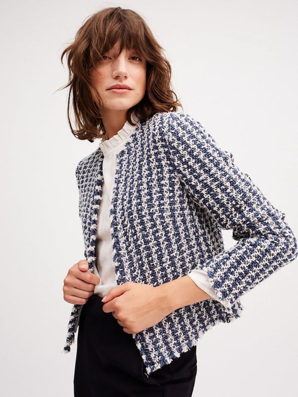 Giacca chanel in misto cotone