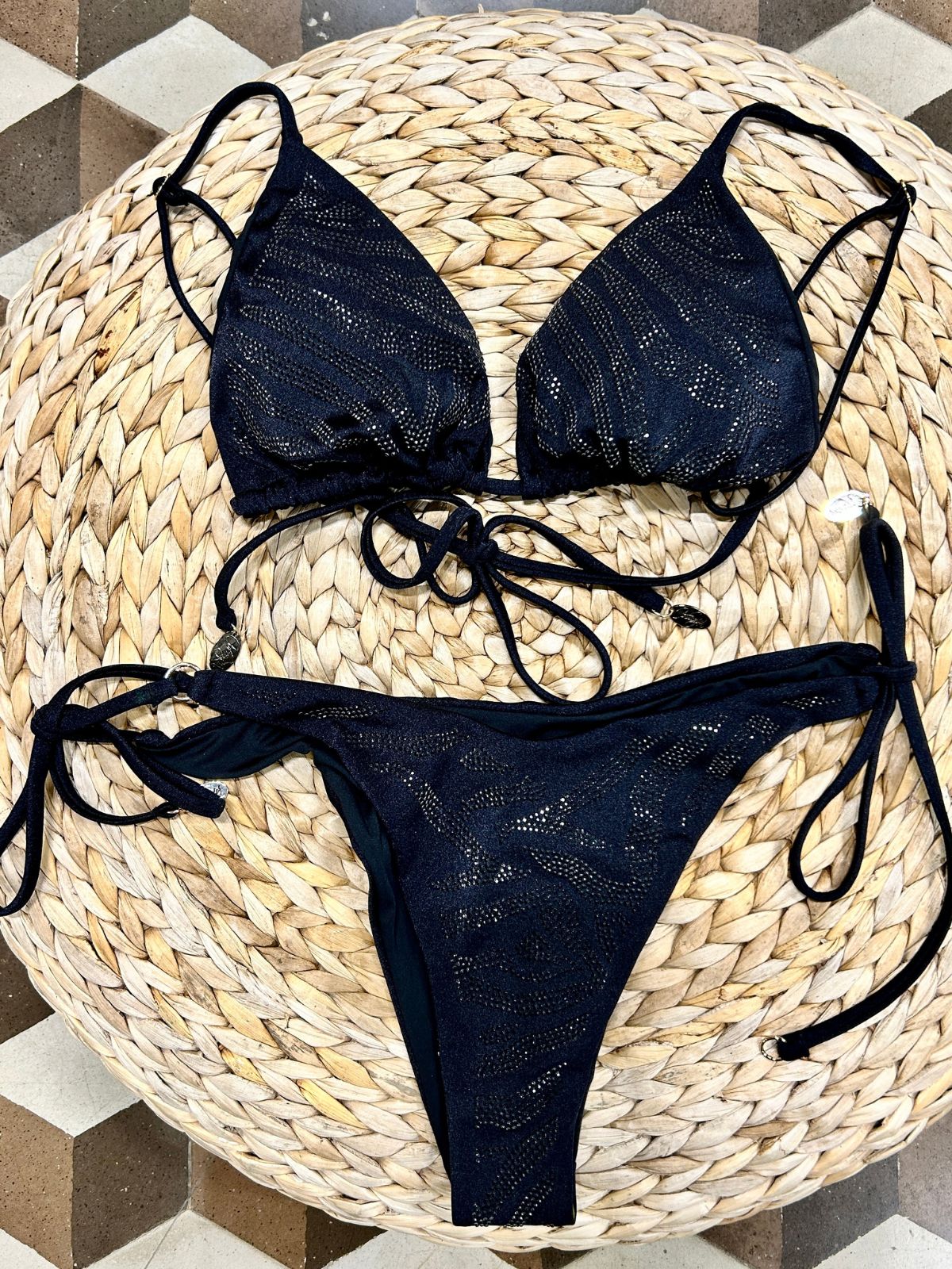 BIKINI TRIANGOLO ZEBRATO DONNA