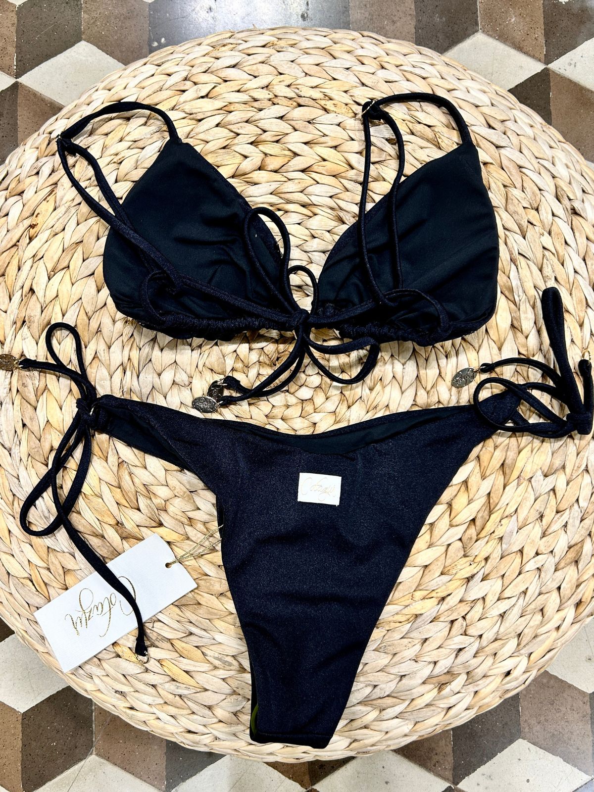 BIKINI TRIANGOLO ZEBRATO DONNA