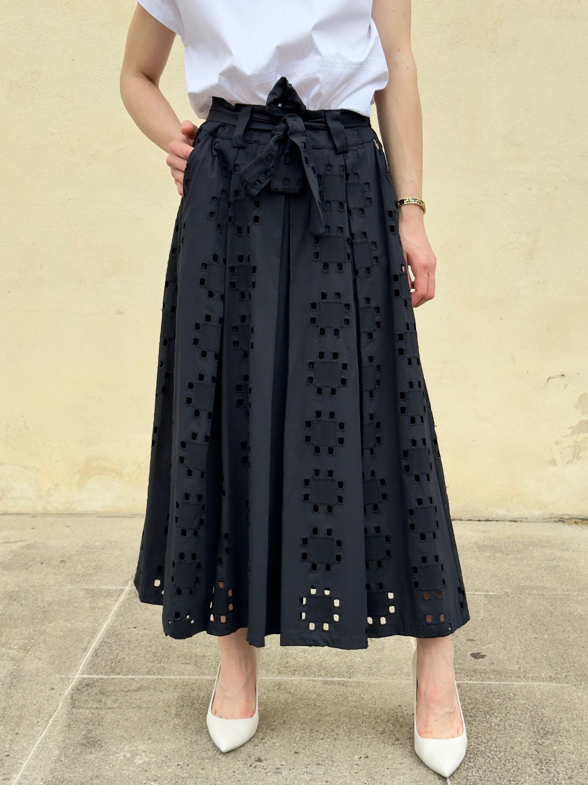 Outfit Gonna Lunga Pizzo Gonna Skirt Outfit Gonna Pizzo Outfit