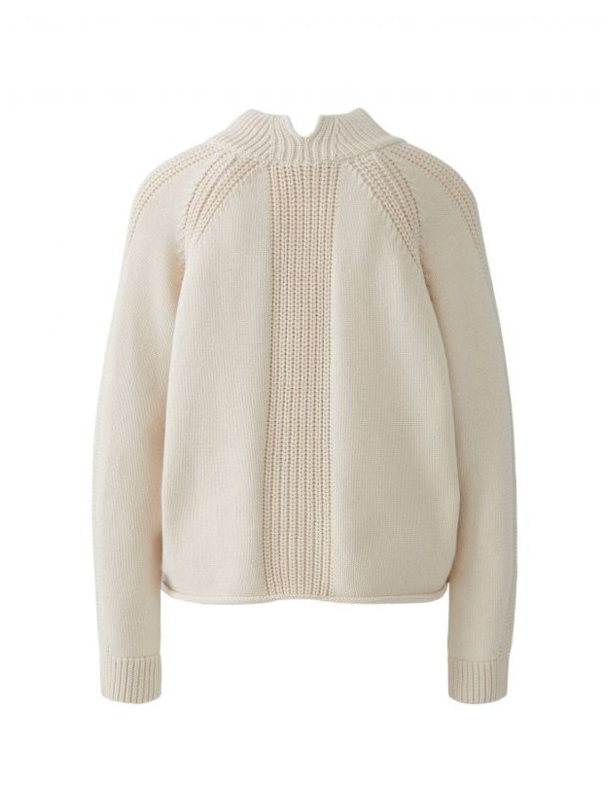 Pullover burro in caldo cotone