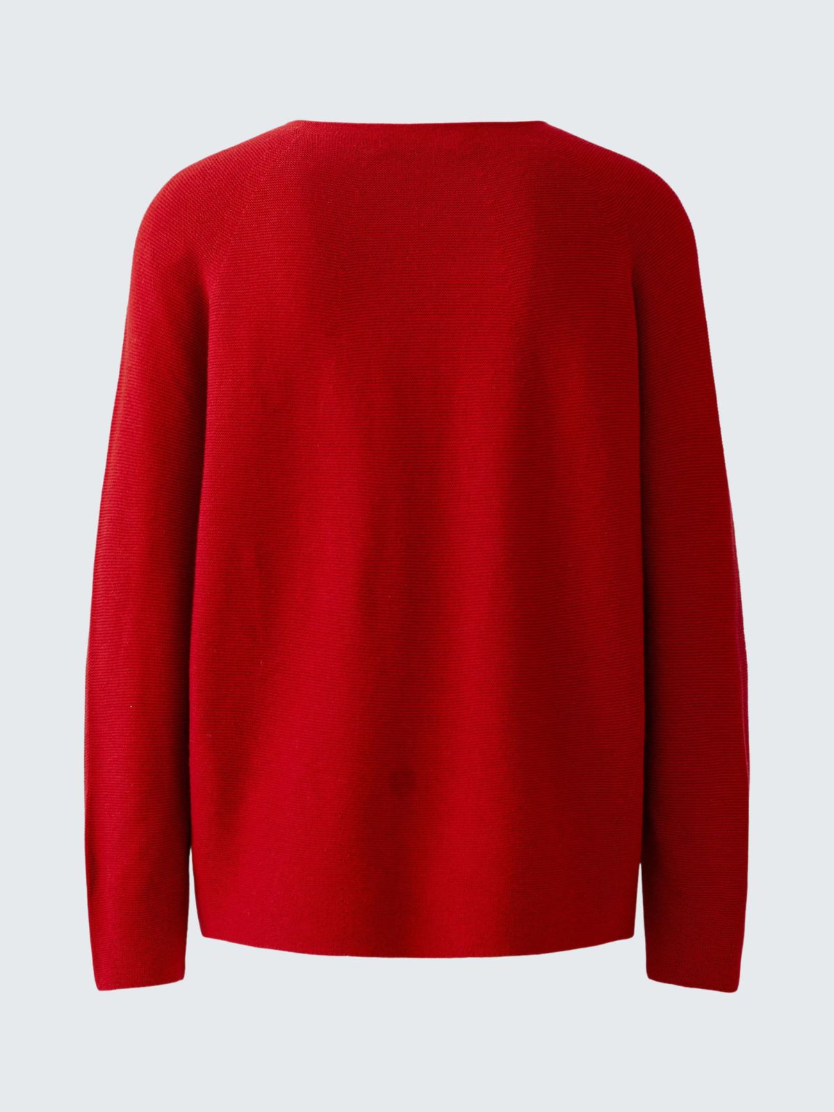 Maglia girocollo rossa
