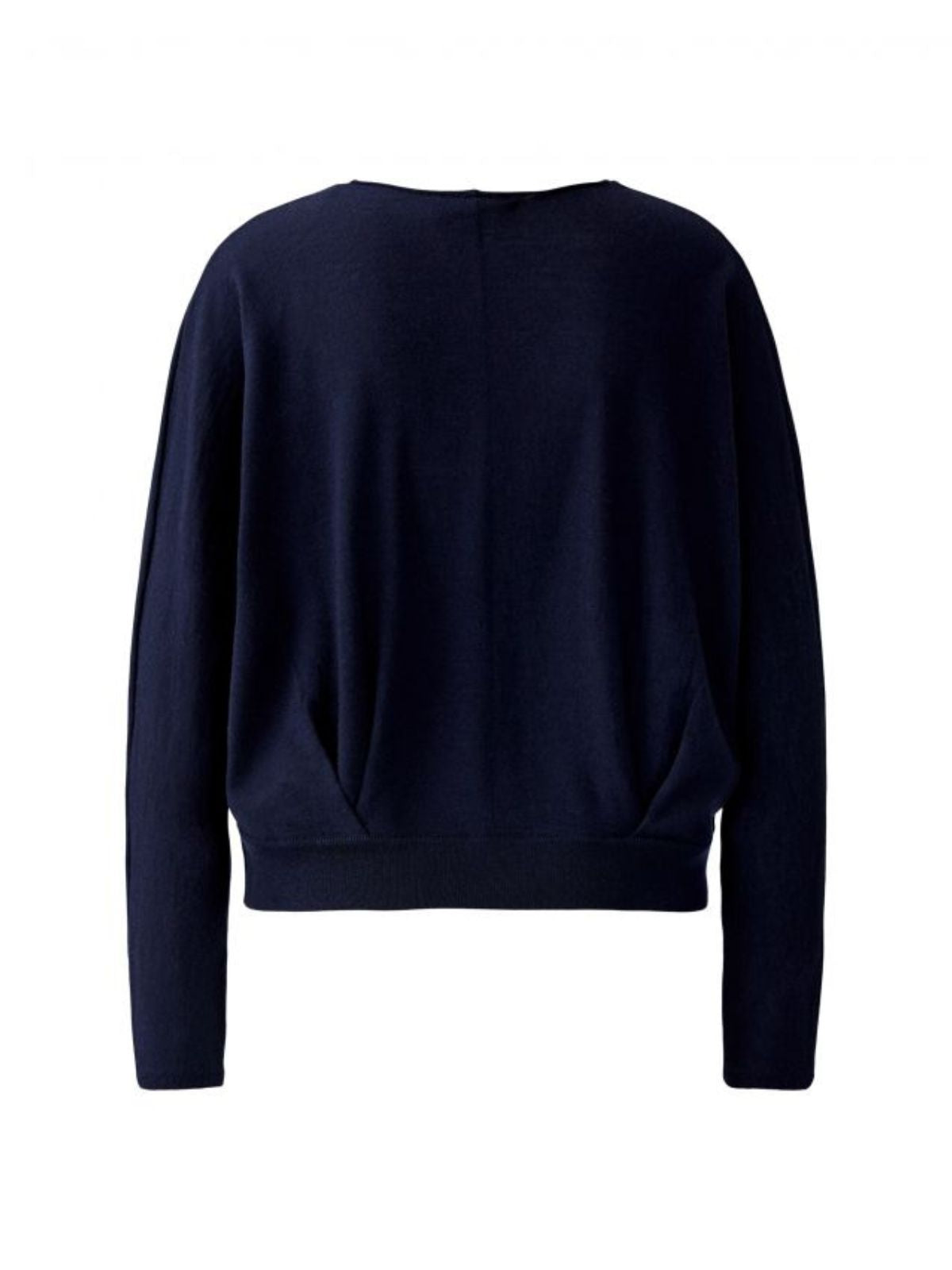 Maglia scollo a V blu