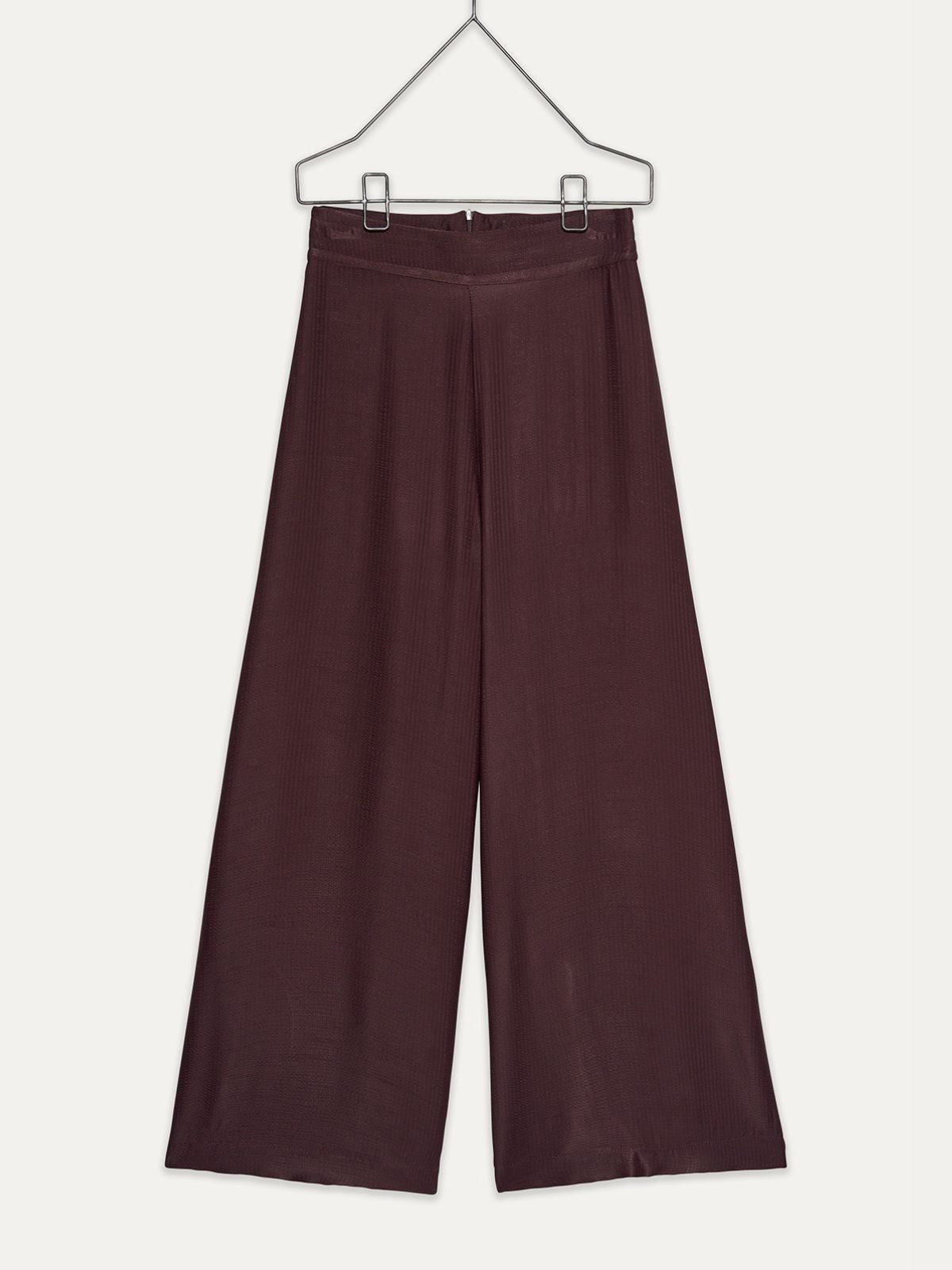 Pantalone palazzo cioccolato