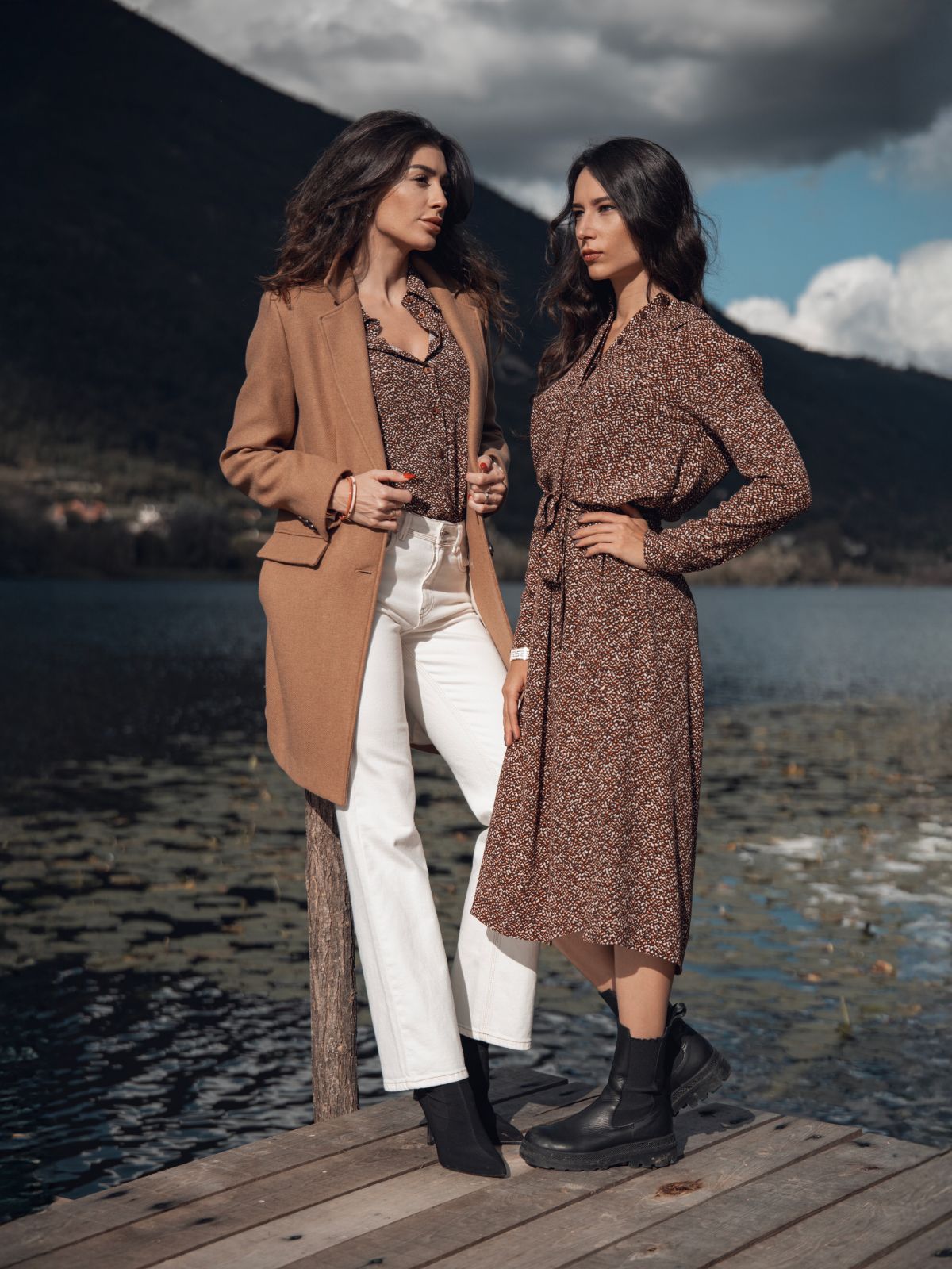 Cappotto cammello in lana