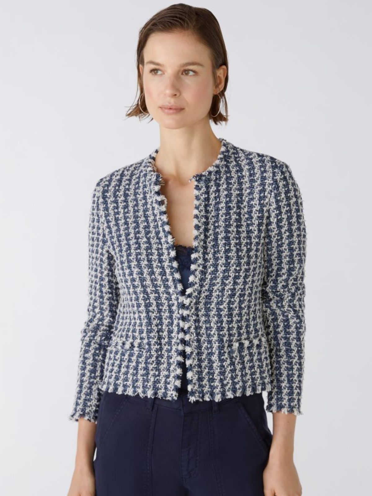 Giacca chanel in misto cotone