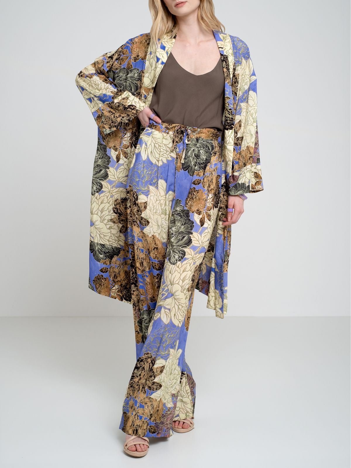 Pantalone kimono fantasia