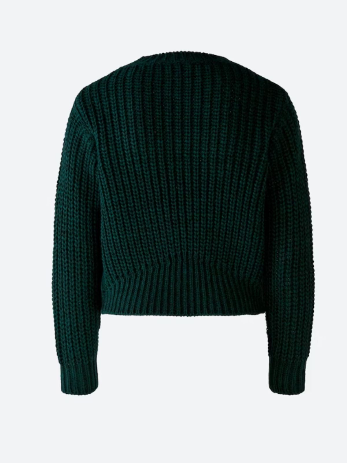 Maglia a coste in lana e alpaca