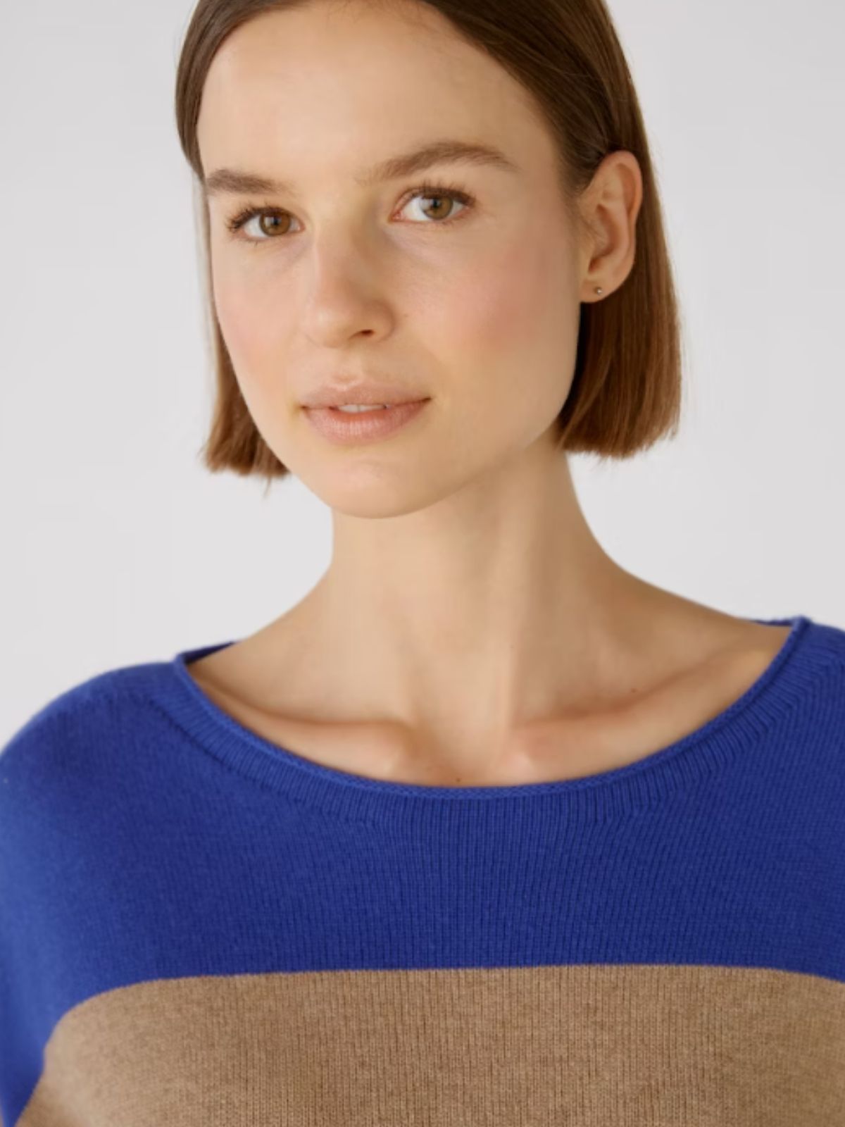 Maglia in cotone e calda viscosa senza cuciture