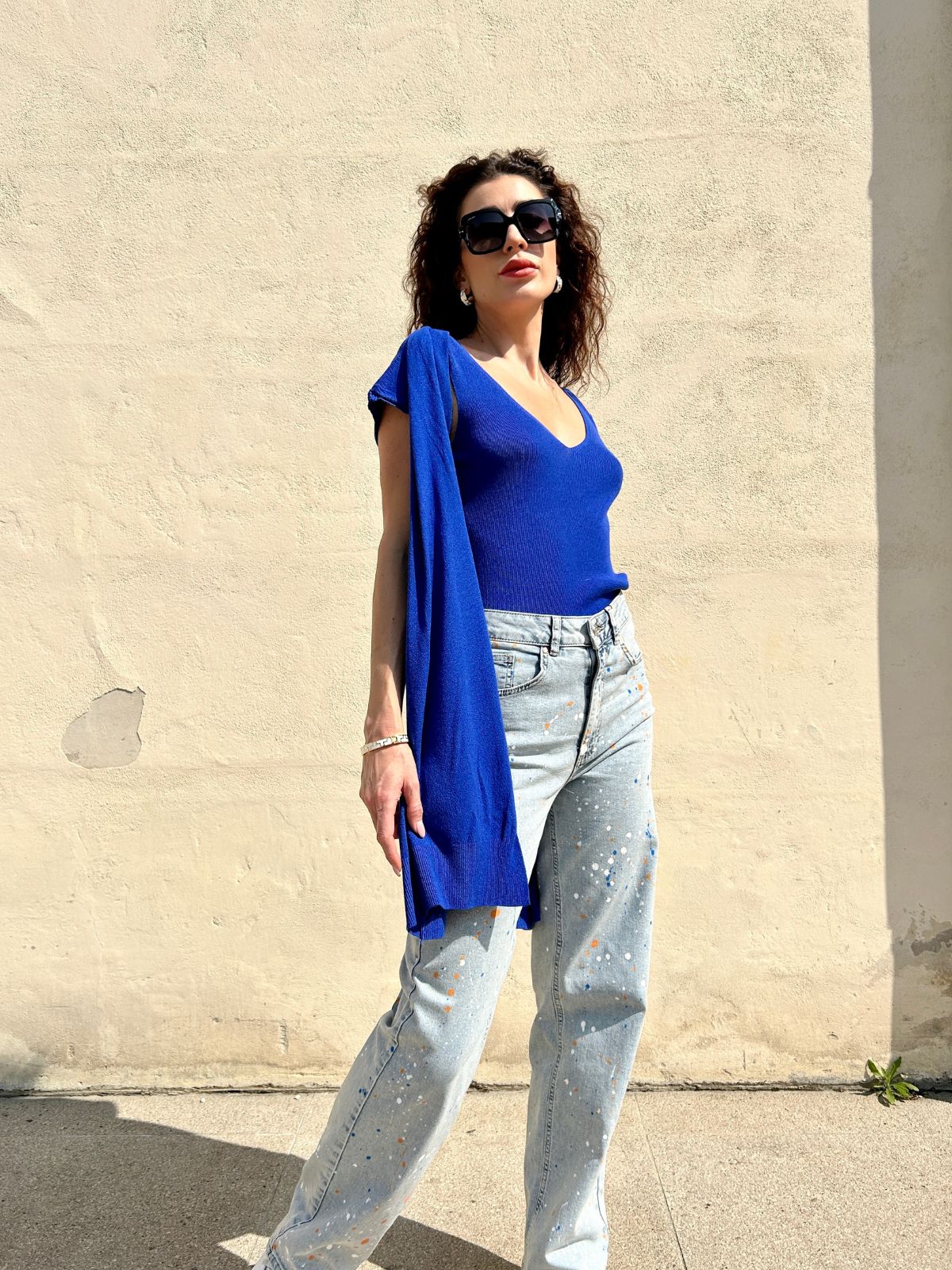 Gilet in viscosa