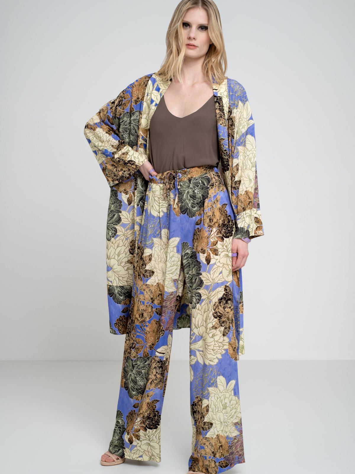 Pantalone kimono fantasia
