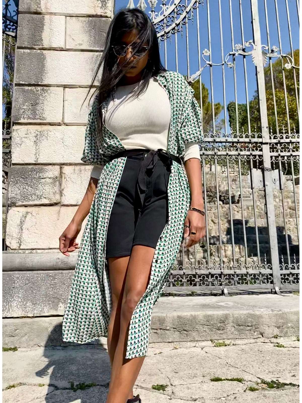 Bermuda in denim