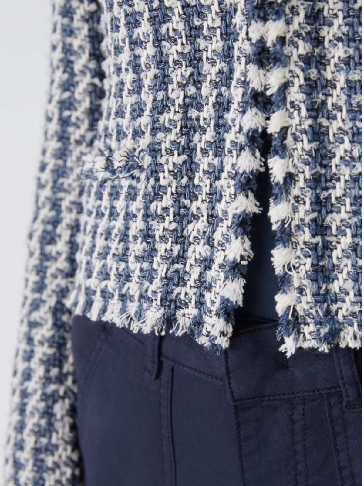 Giacca chanel in misto cotone