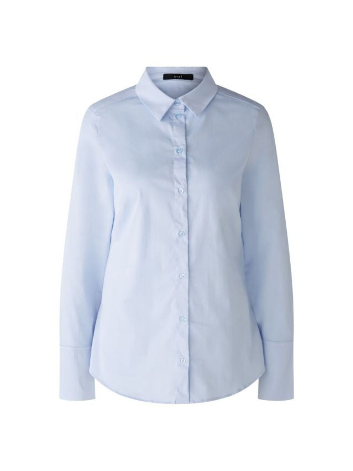 Camicia azzurra in cotone
