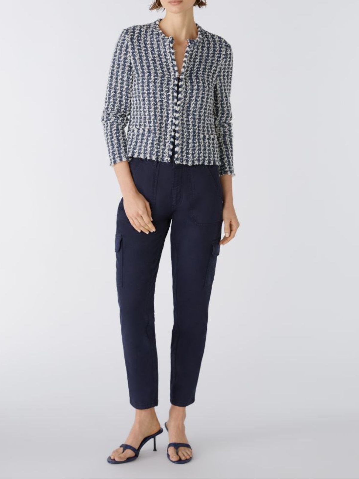 Giacca chanel in misto cotone