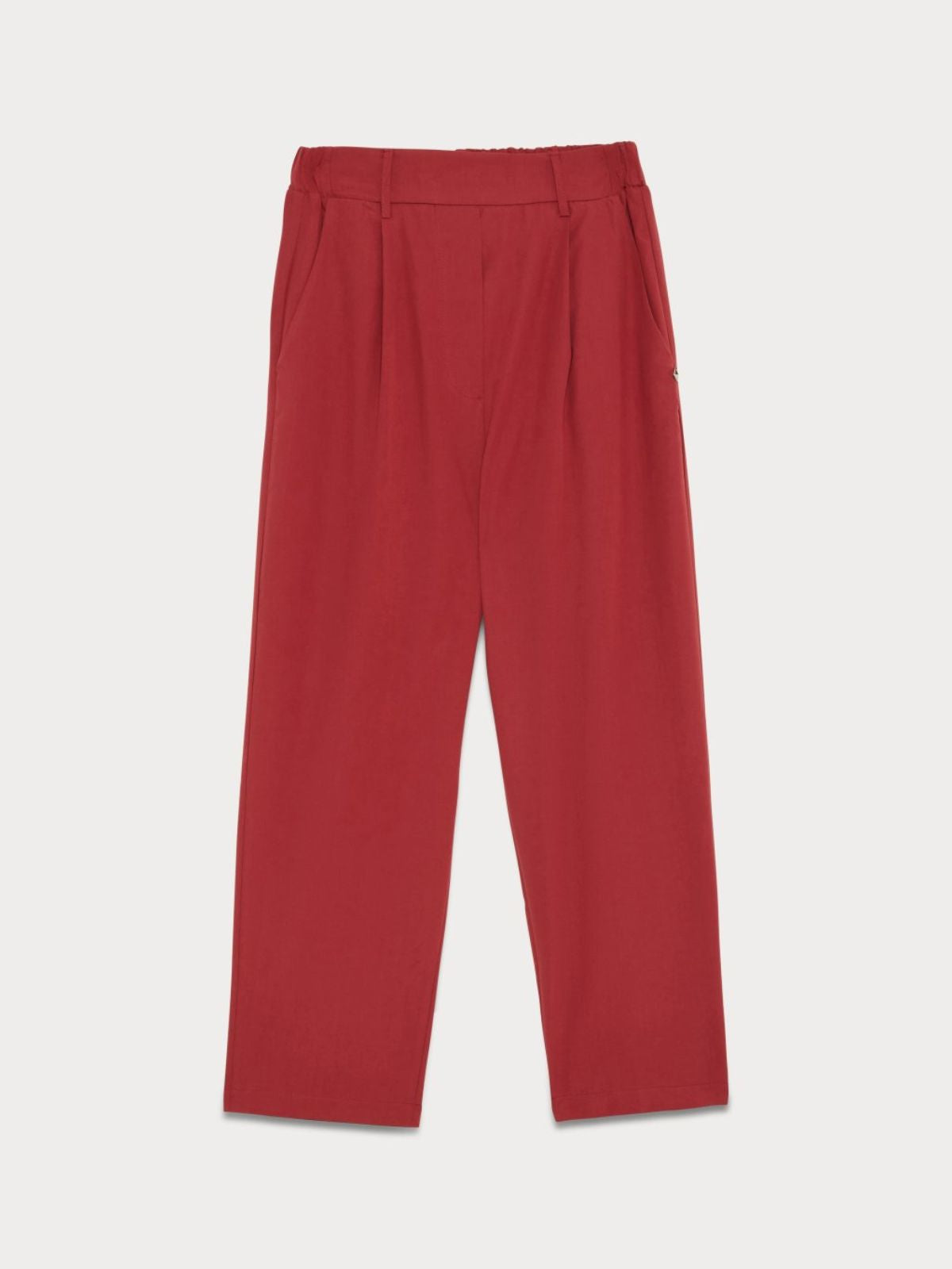 Pantalone rosso in cotone