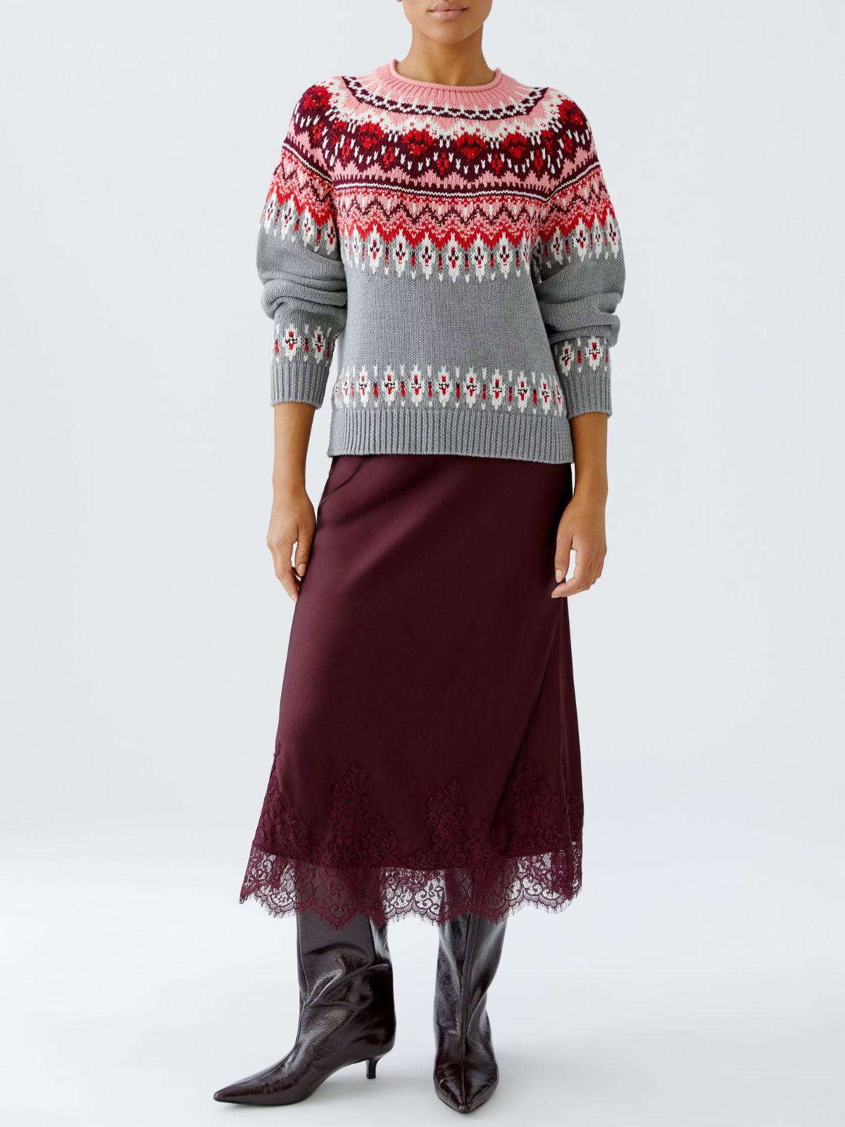 Maglia in stile norvegese