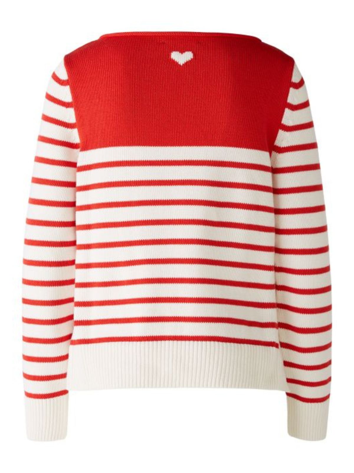 Maglia a righe con cuore