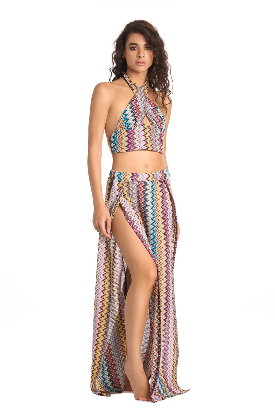 TOP DONNA ZIG ZAG