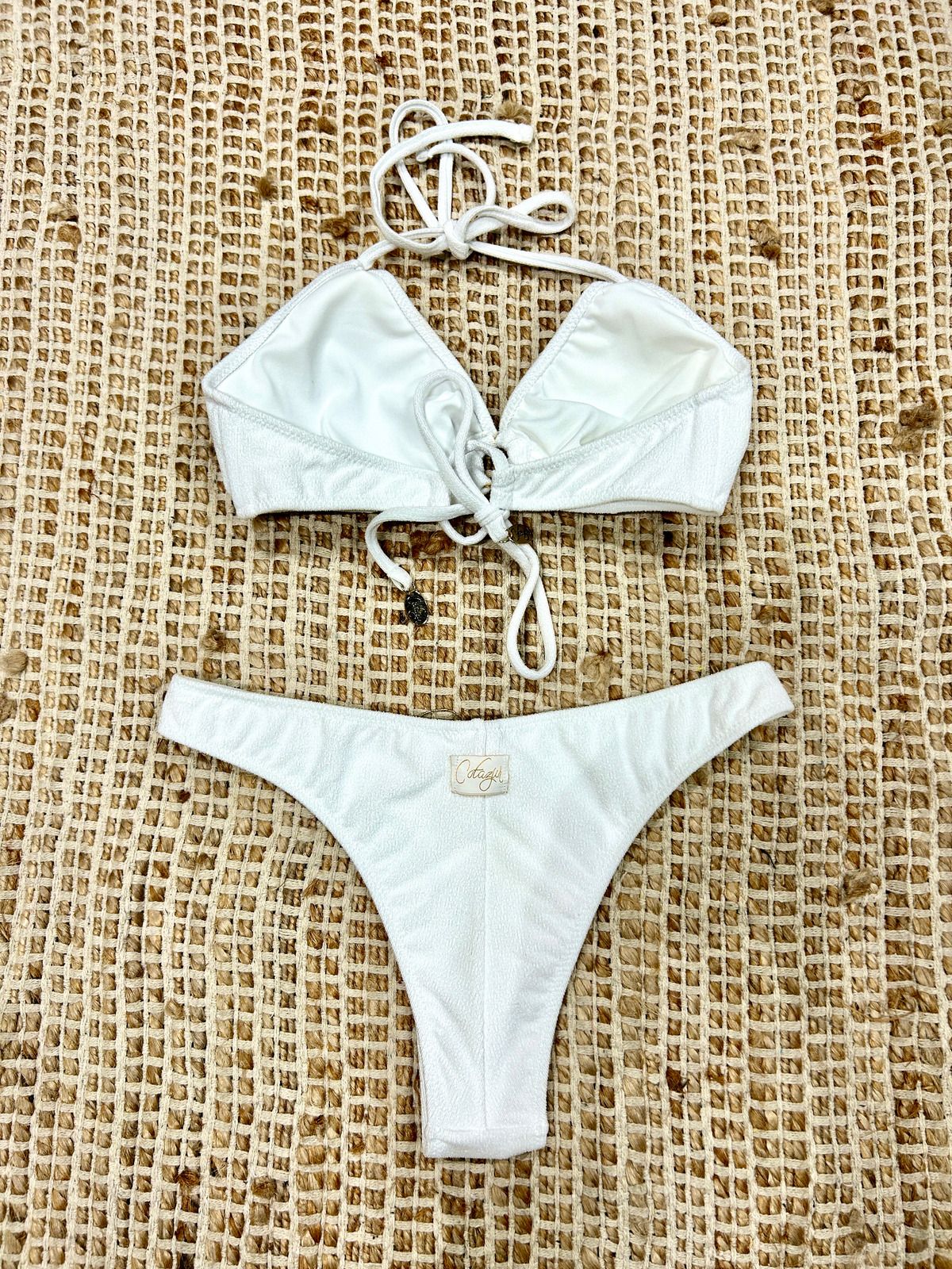 Bikini corpetto white lovers donna