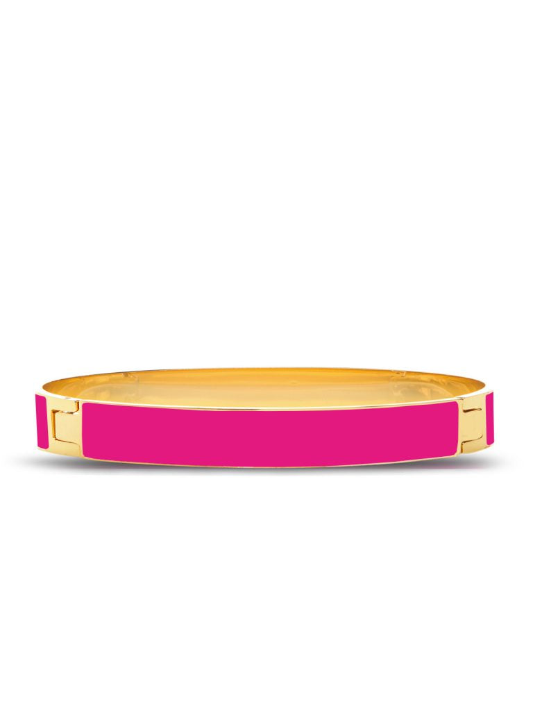 Bracciale mini con cerniera fucsia