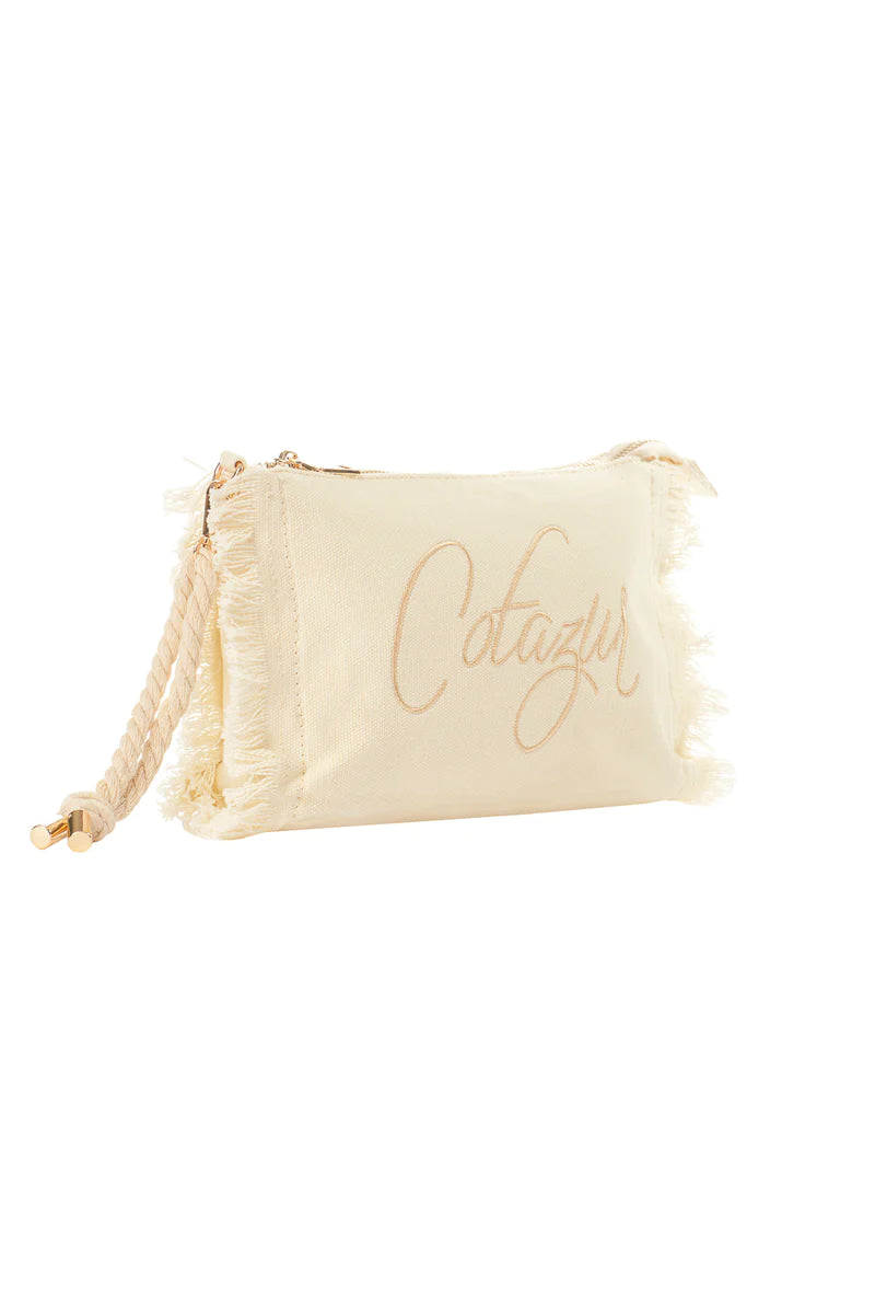 Borsello mare beige donna