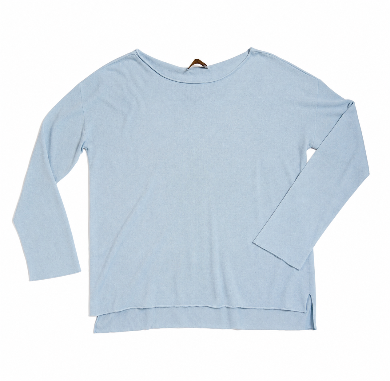 Maglia in viscosa azzurra