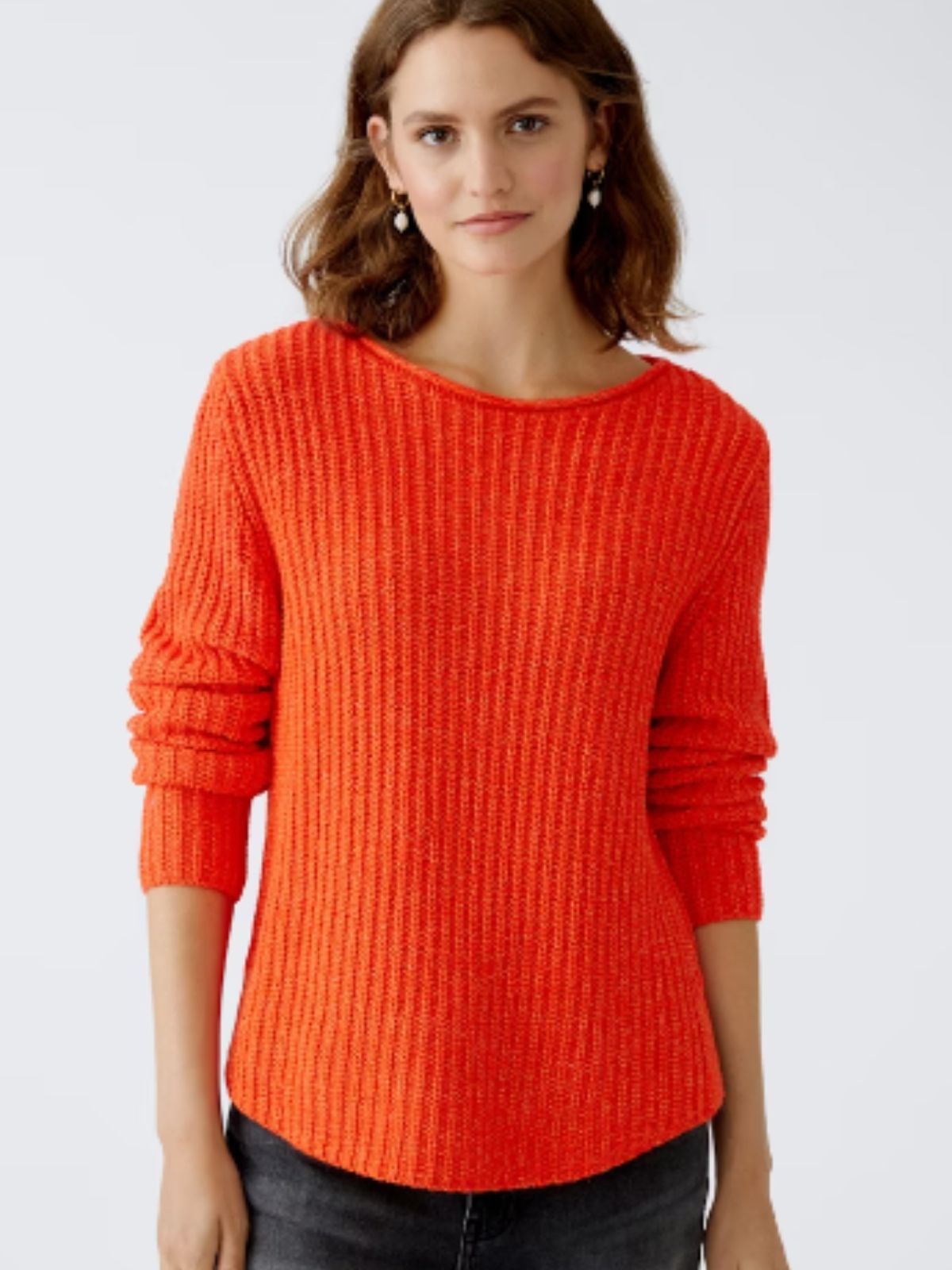 Maglia in caldo cotone girocollo