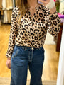 Camicia maculata in viscosa