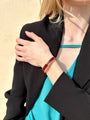 Bracciale mini bordeaux