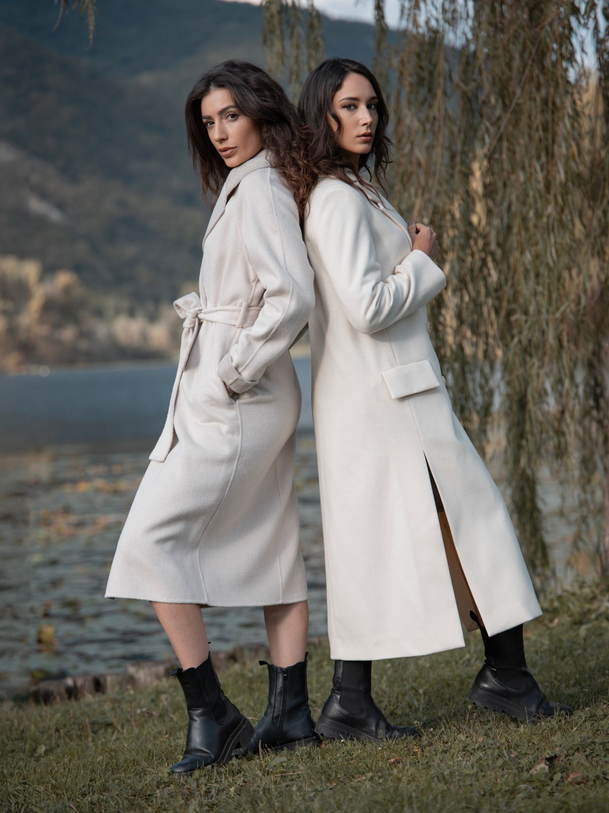Cappotto misto cashmere
