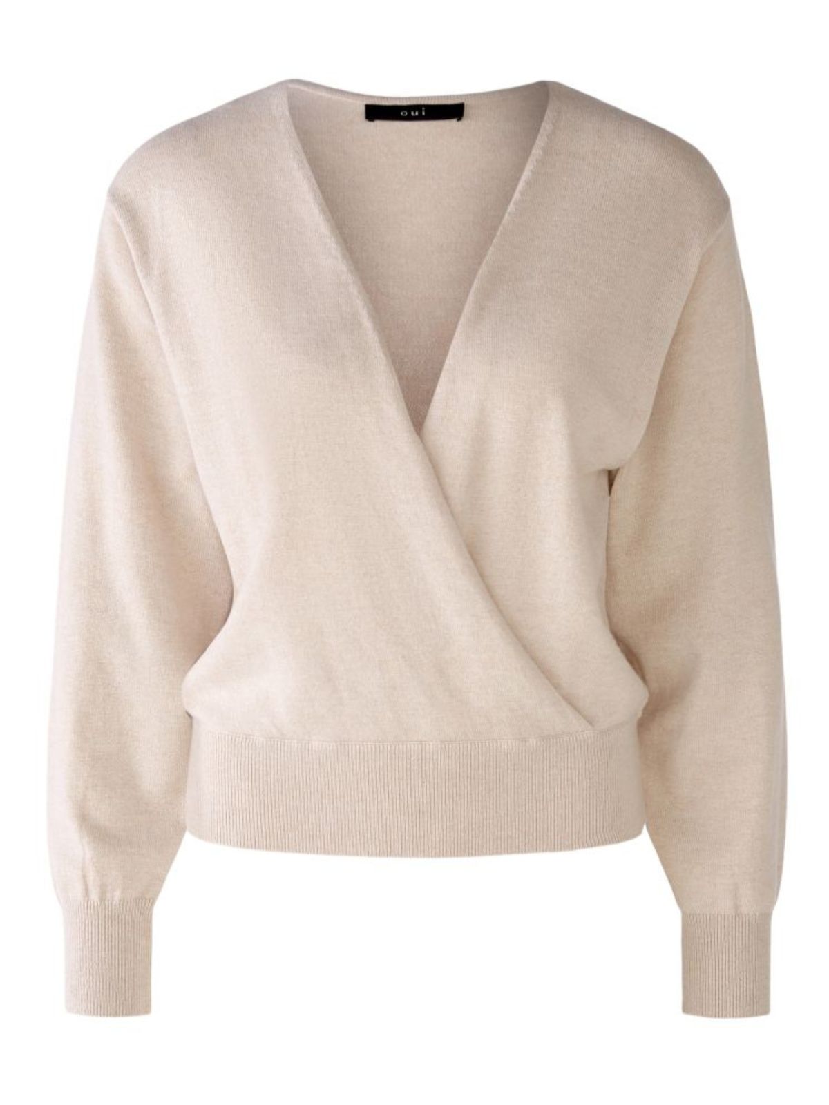 Maglia con scollatura incrociata