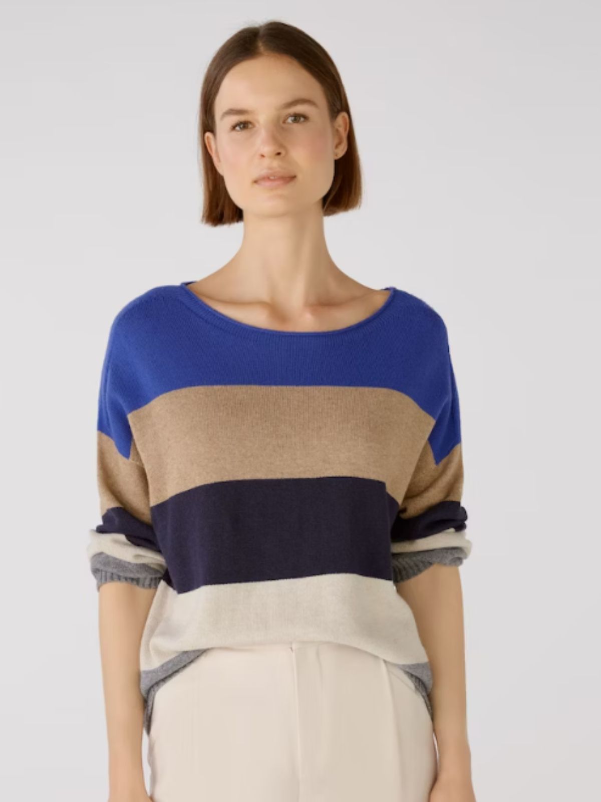 Maglia in cotone e calda viscosa senza cuciture
