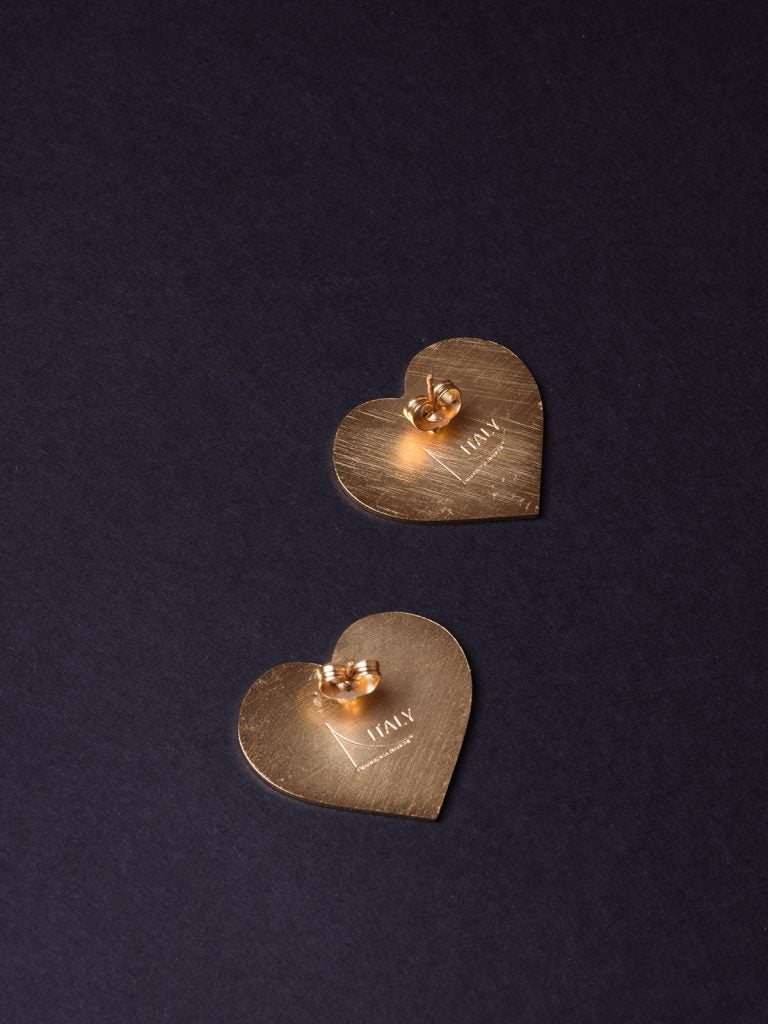 Orecchini tappabuco cuore