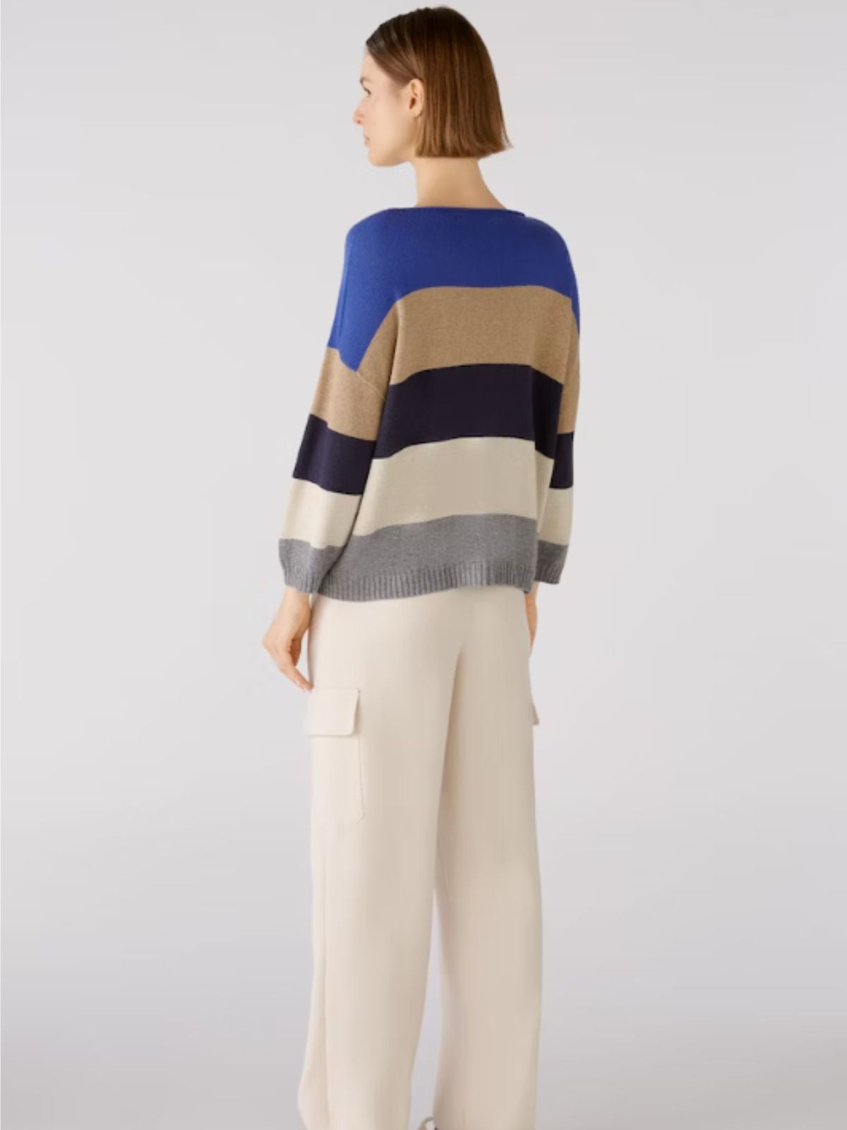 Maglia in cotone e calda viscosa senza cuciture