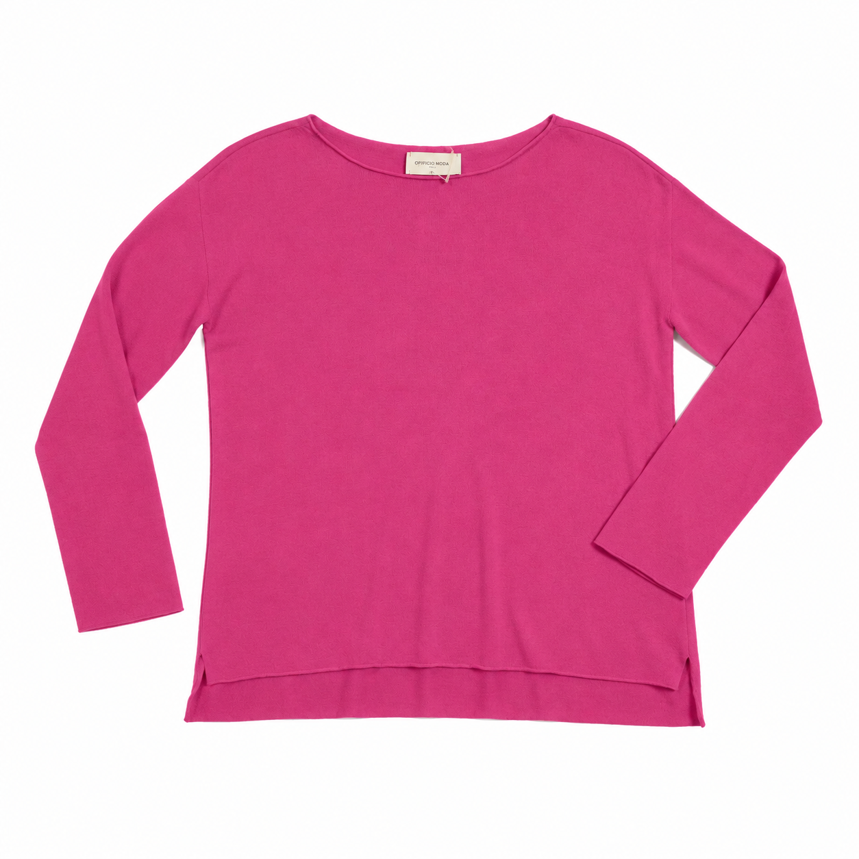 Maglia in viscosa rosa