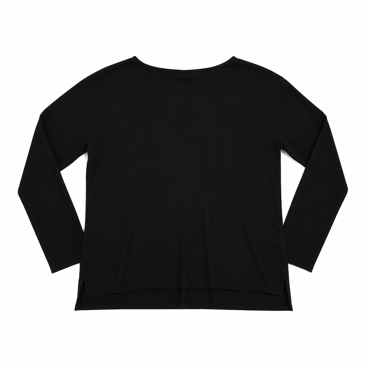Maglia in viscosa nera