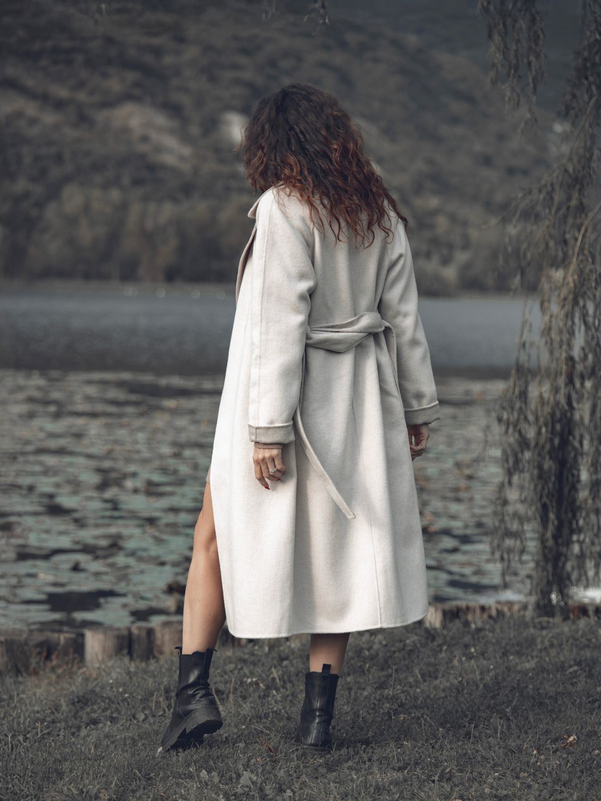 Cappotto misto cashmere