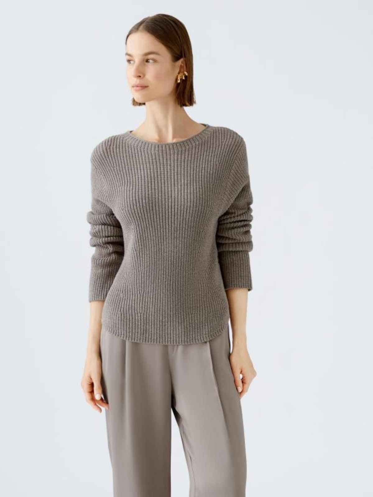 Maglia con abbottonatura laterale