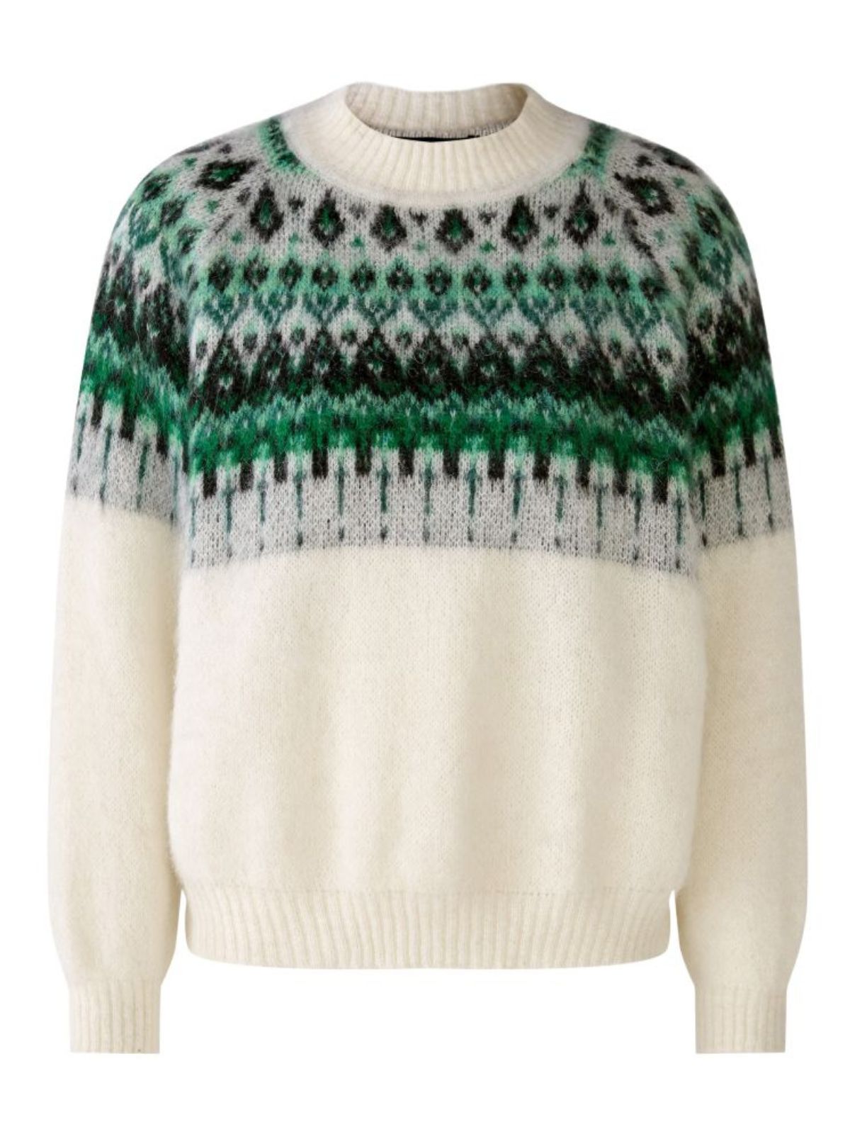 Maglia in stile norvegese con alpaca
