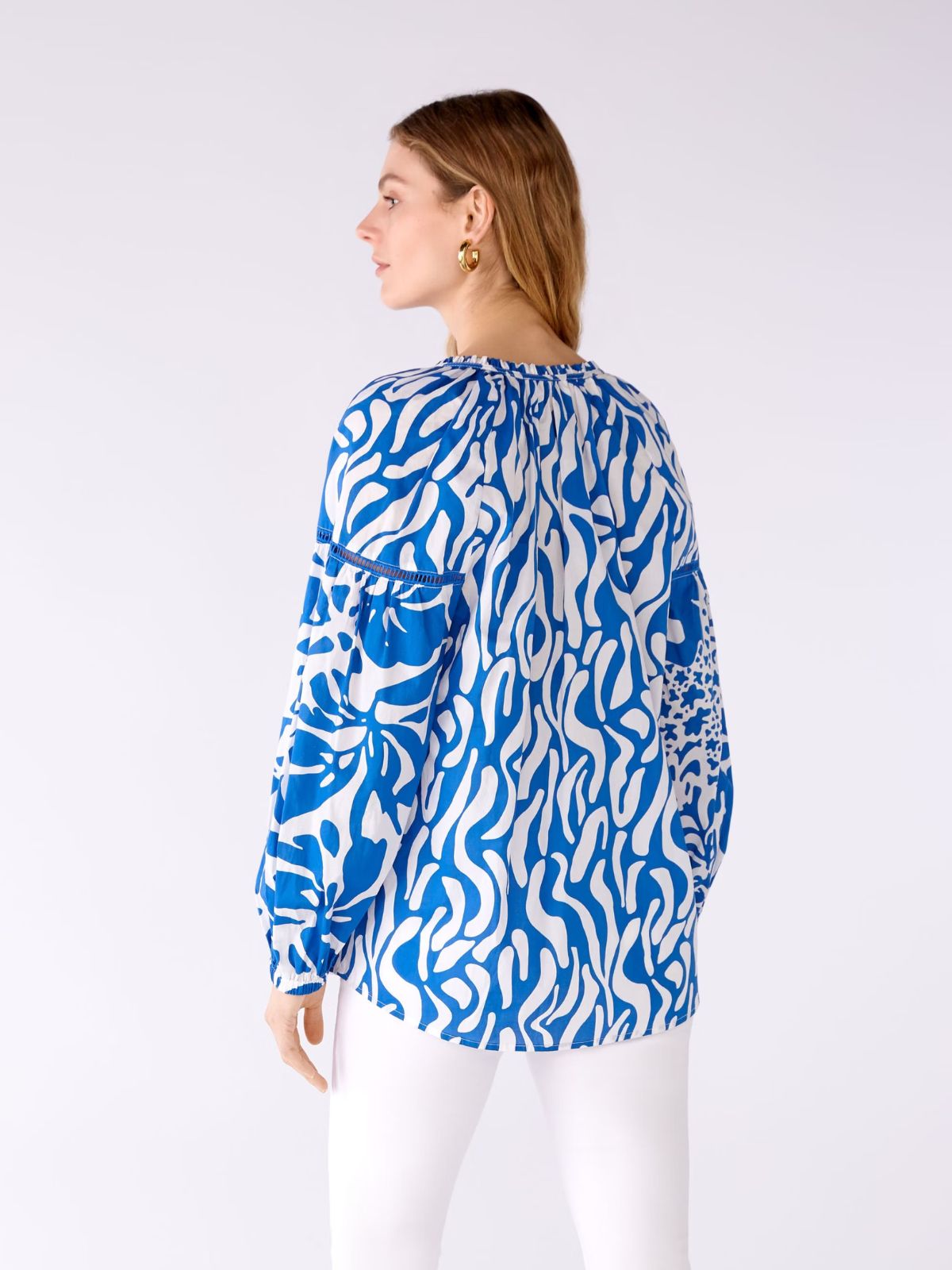 Blusa fantasia in cotone