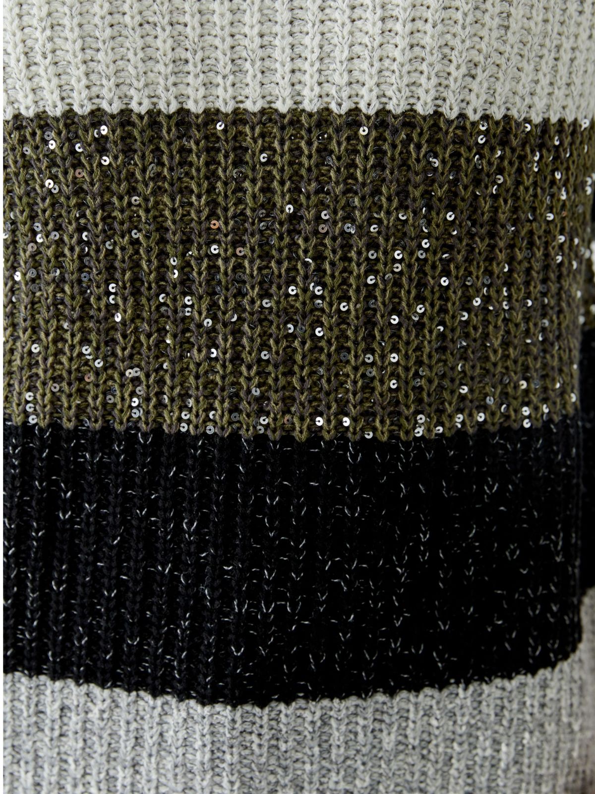 Pullover con pailletes