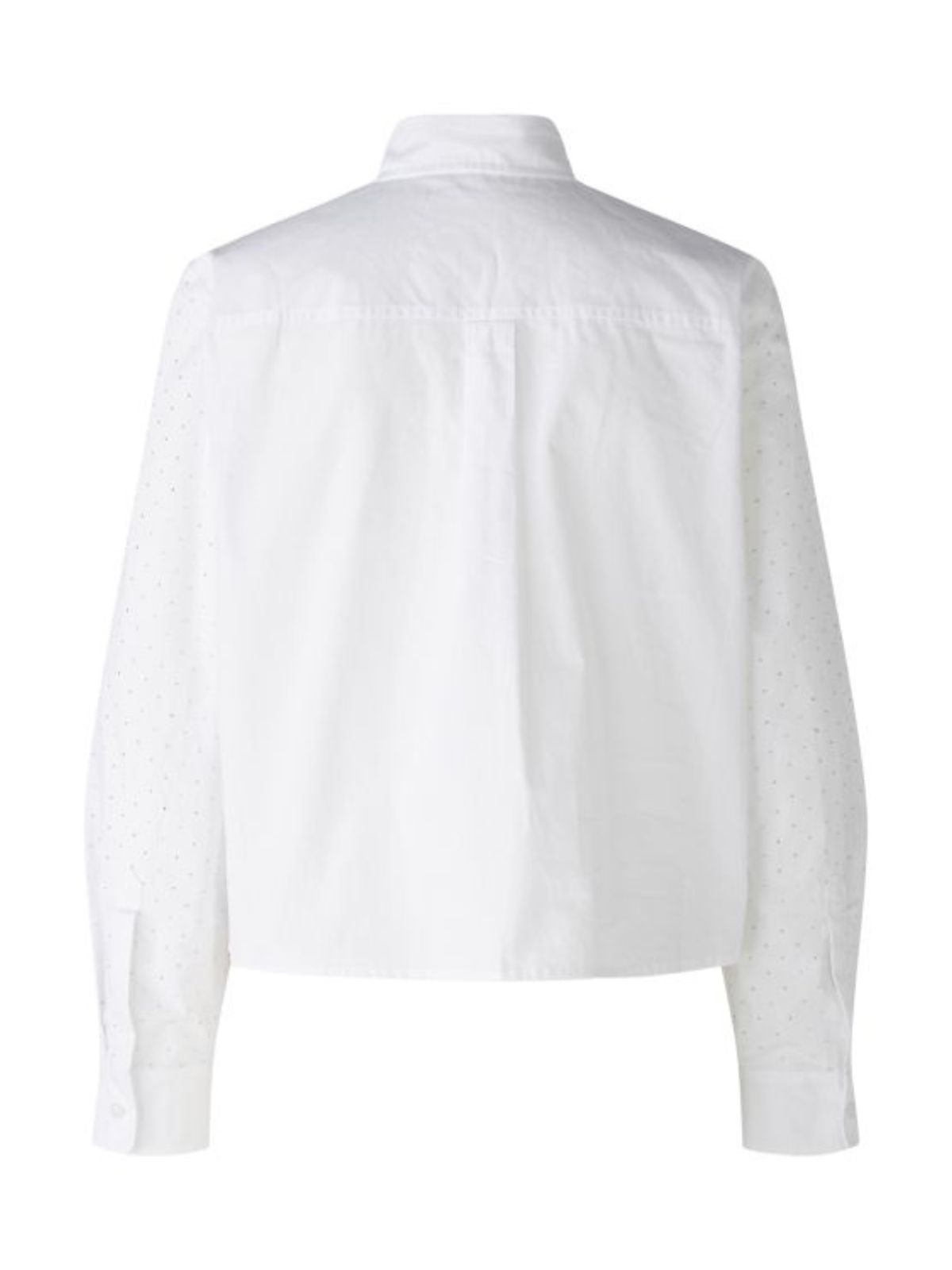 Camicia bianca con strass