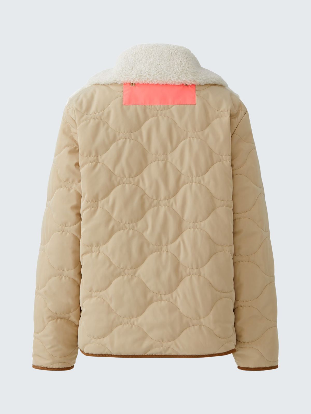 Giubbino reversibile beige