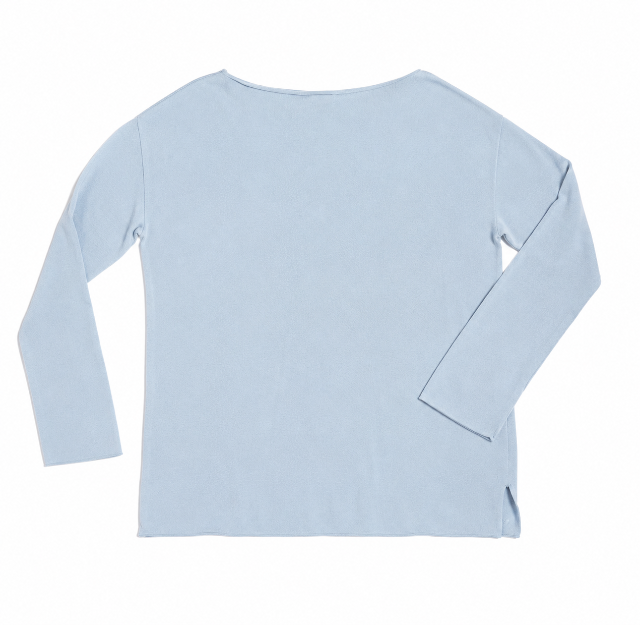 Maglia in viscosa azzurra